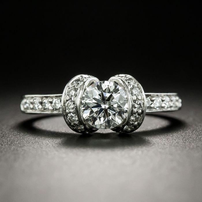 Tiffany ribbon engagement ring sale