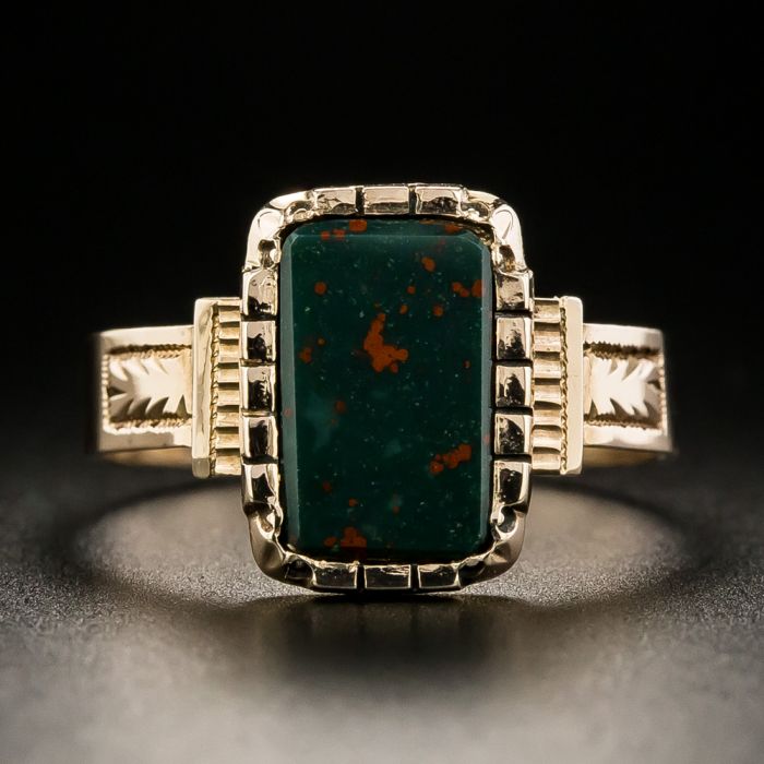 Red bloodstone ring new arrivals
