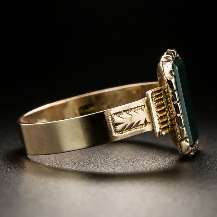 Victorian bloodstone outlet ring