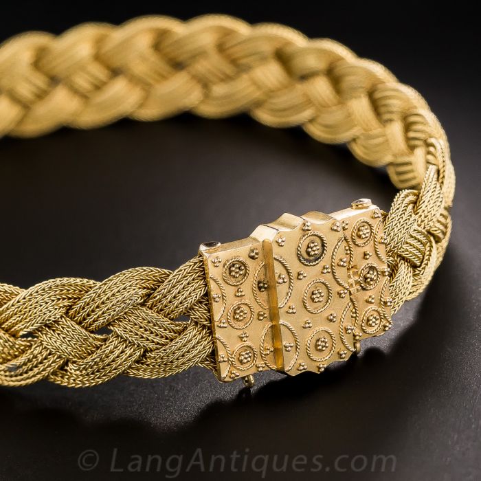 Victorian Braided Bracelet