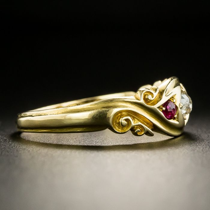 Victorian cheap gypsy ring
