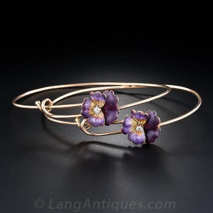 Pansy bracelet sale