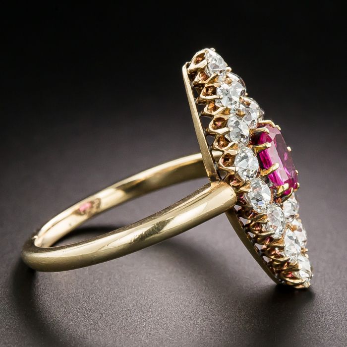 Victorian best sale navette ring