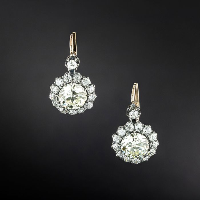 Victorian style cheap drop earrings