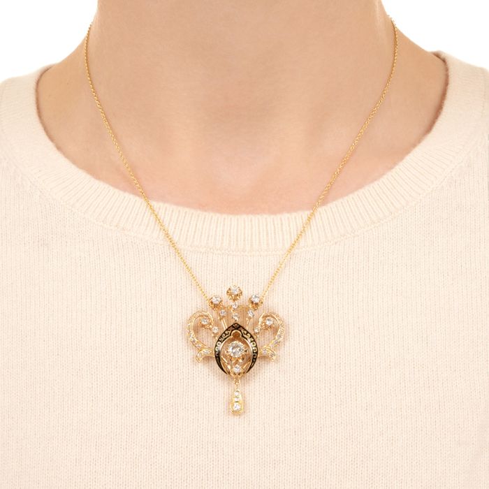 Victorian on sale style necklace