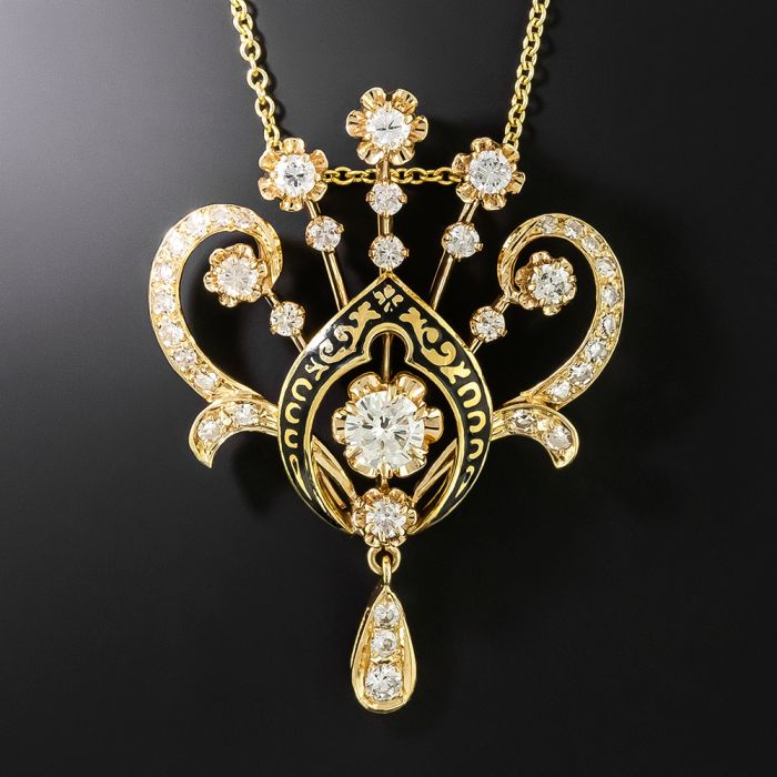 Victorian best sale necklace styles