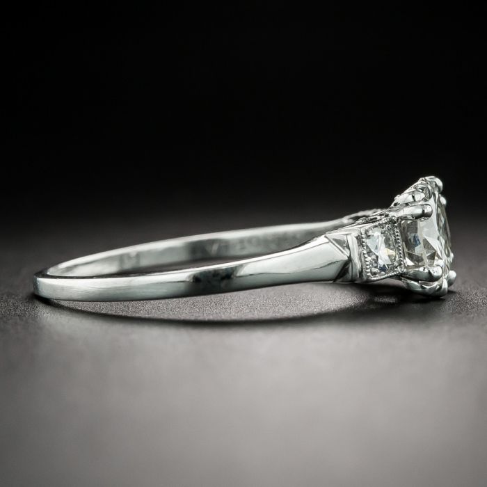 Round Halo Engagement Ring with .16 carat of Diamonds in 14 Karat Whit –  Masina Diamonds Atlanta
