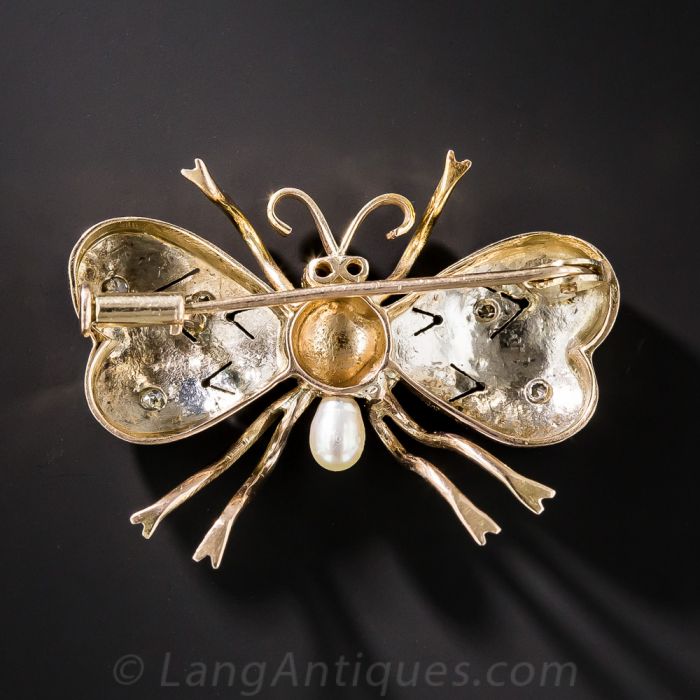 Diamond store bee brooch