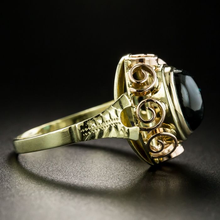 Tourmaline cabochon ring on sale