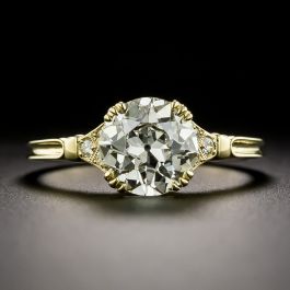 Lang Collection 1.81 Carat Diamond 18K Engagement Ring - GIA N SI1