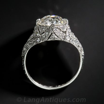 2.26 Carat Diamond Edwardian Engagement Ring
