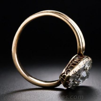 Antique Rose-Cut Diamond Dinner Ring