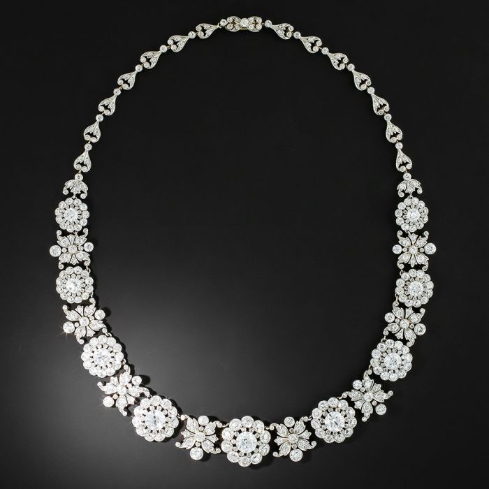 FlowerTIFFANY ネックレス Tiffany & Co. Edwardian Diamond Flower Necklace