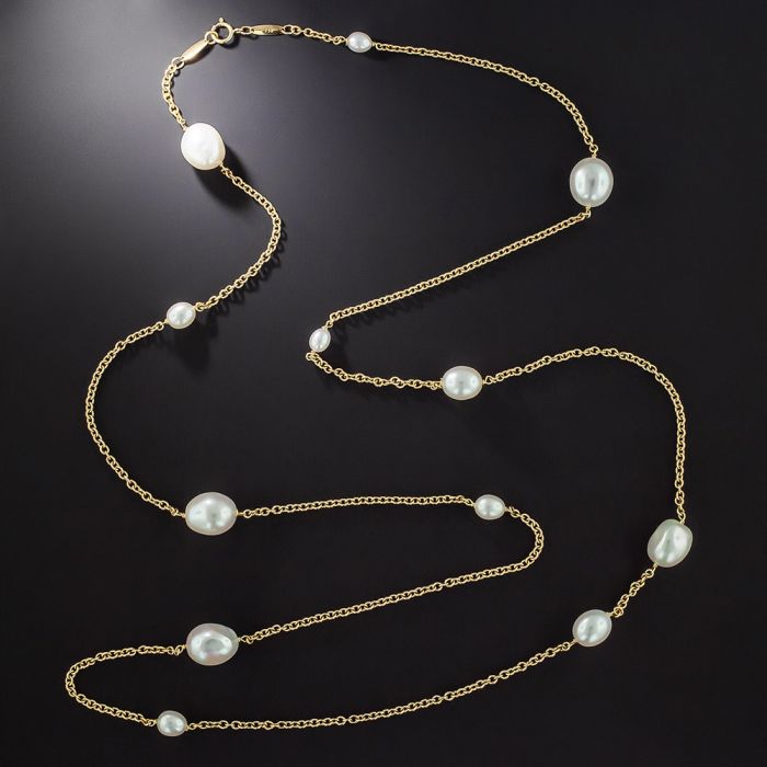 Tiffany & Co. Elsa Peretti Pearls-by-the-Yard Necklace