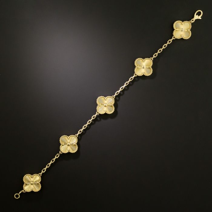Van Cleef & Arpels Alhambra 18K Gold Bracelet
