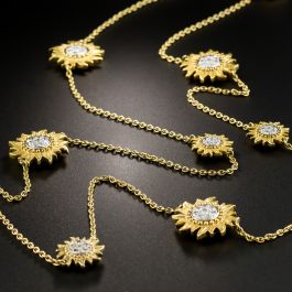 Cabrera ycarera necklace dia&ruby stone 【公式通販】