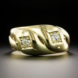 Edwardian snake ring cheap