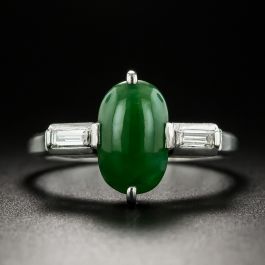 Bague En Jade Naturel De Myanmar (Birmanie), 16,69 Carats, 23,7 Mm, Non Traitée, RARE