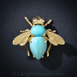 rosenthal-turquoise-bee-
