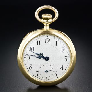 Antique Diamond Swan Pendant Watch
