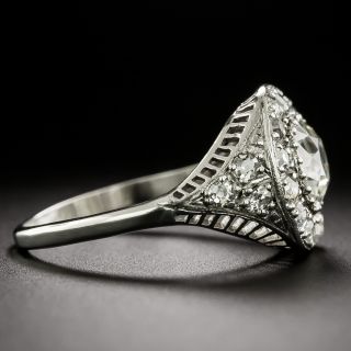 Art Deco 1.17 Carat Diamond Ring - GIA J SI1