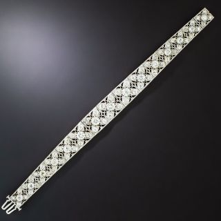 Art Deco 11.50 Carat Diamond Bracelet - 3