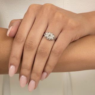 Art Deco .70 Carat Diamond Ring