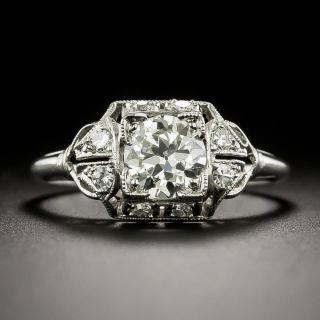 Art Deco .70 Carat Diamond Ring - 2