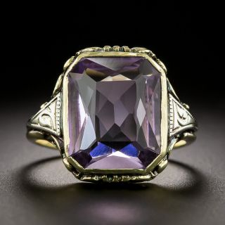 Art Deco Amethyst Ring by M. B. Bryant - 3