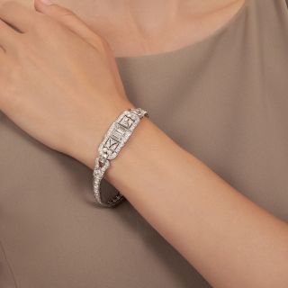 Art Deco Diamond Bracelet