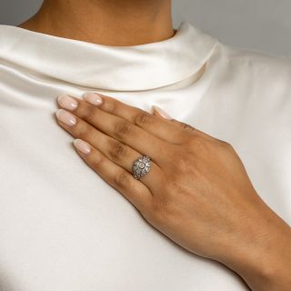 Art Deco Diamond Dome Ring, Size 6 1/4