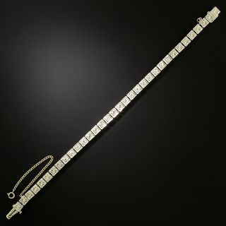 Art Deco Diamond Line Bracelet - 2