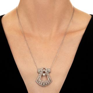 Art Deco Diamond Necklace