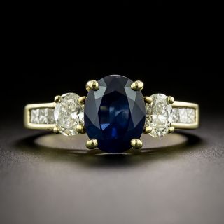 Bailey, Banks & Biddle 18K 2.00 ct Sapphire and Diamond Ring - GIA - 3