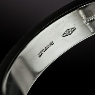 Bulgari Estate 18K Wedding Band, Size 8 1/4
