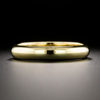 Cartier 18K Half-Round Wedding Band - Size 9 1/2 - 3