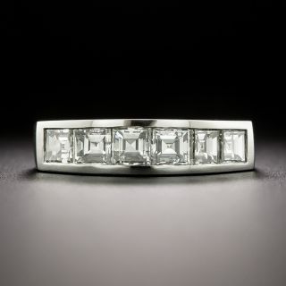Contemporary Square-Cut Diamond Band Ring - 3
