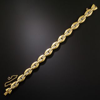 Edwardian 18K Rose-Cut Diamond Bracelet - 4