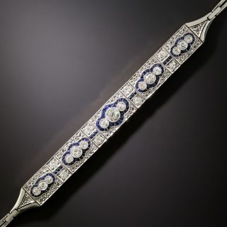 Edwardian Diamond and Sapphire* Bracelet - 2