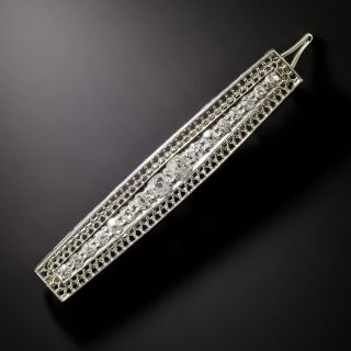 Edwardian Diamond Barrette  - 3