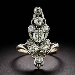 Edwardian Diamond Dinner Ring - 3