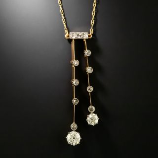 Edwardian Négligée Diamond Necklace - 3