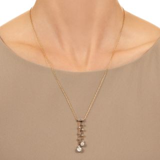 Edwardian Négligée Diamond Necklace