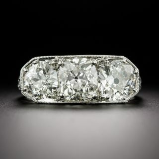 Edwardian Three-Stone Diamond Ring - 3