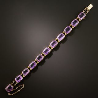 English Victorian Amethyst Bracelet - 4