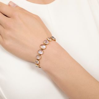 English Victorian Moonstone Bracelet