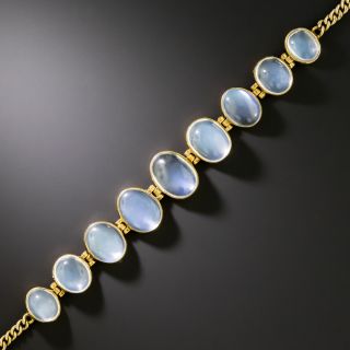 English Victorian Moonstone Bracelet - 2