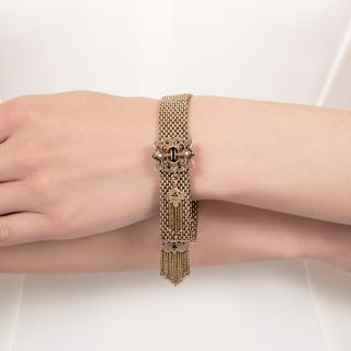 English Victorian Tassel Slide Bracelet