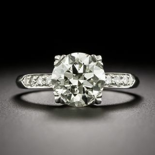 Estate 2.01 Carat Diamond Solitaire Ring - GIA L VS1   - 3