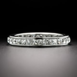 Estate French-Cut Diamond Eternity Band, Size 6 3/4 - 3